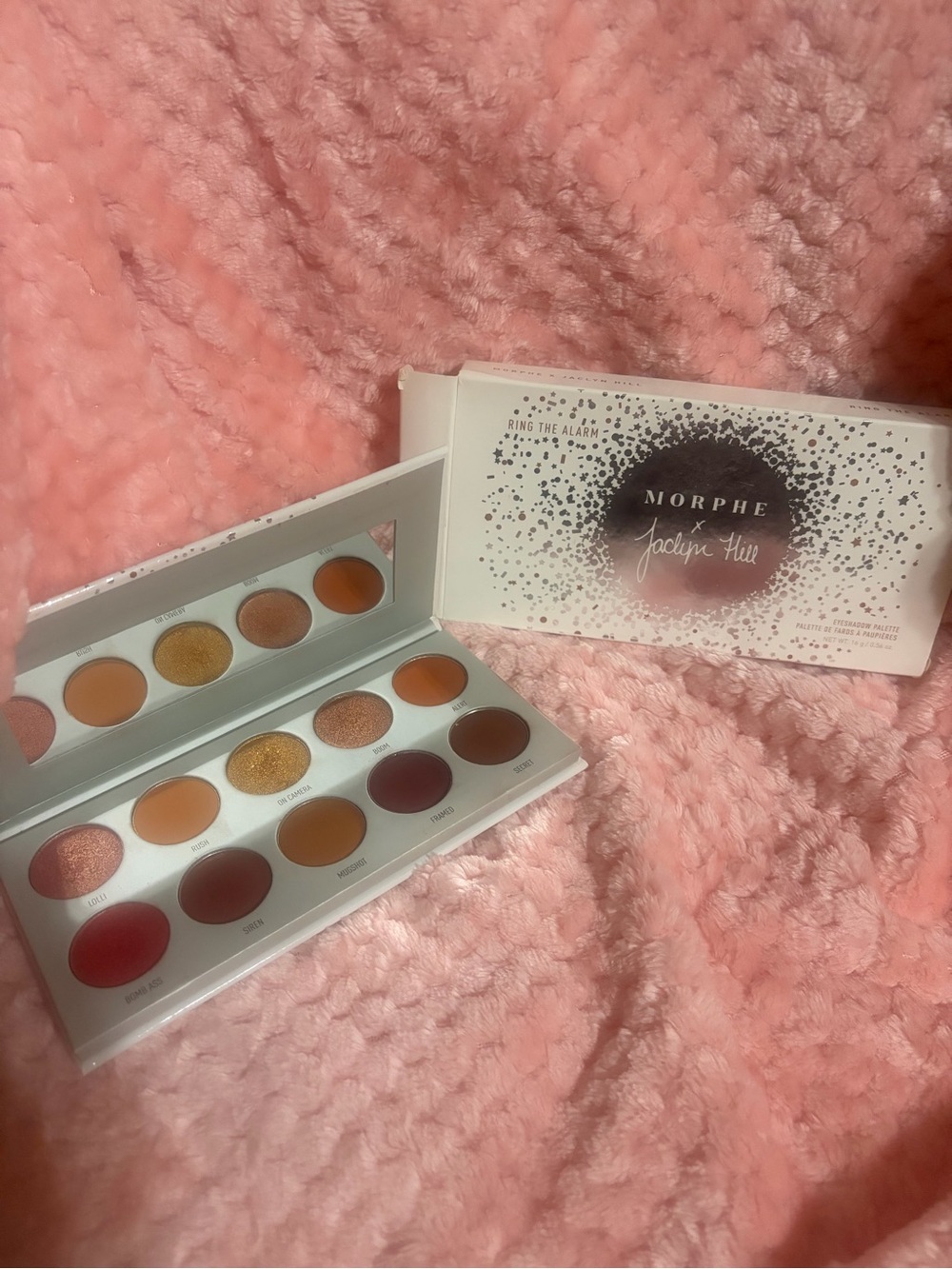 Morphe Warm Pink & Gold Eyeshadow Palette